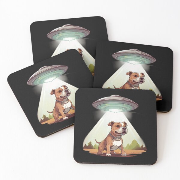 Item preview, Pitbull Abduction Design designed and sold by Planetporridge.
