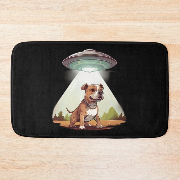 Item preview, Pitbull Abduction Design designed and sold by Planetporridge.