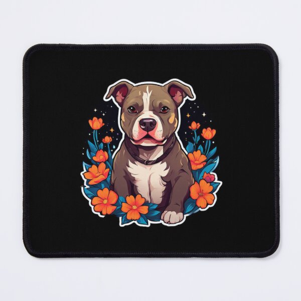Item preview, Flower Pitbull designed and sold by Planetporridge.