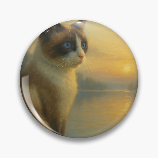 Item preview, Dawn Watcher - Snowshoe by the Lake designed and sold by LesChatsArt.