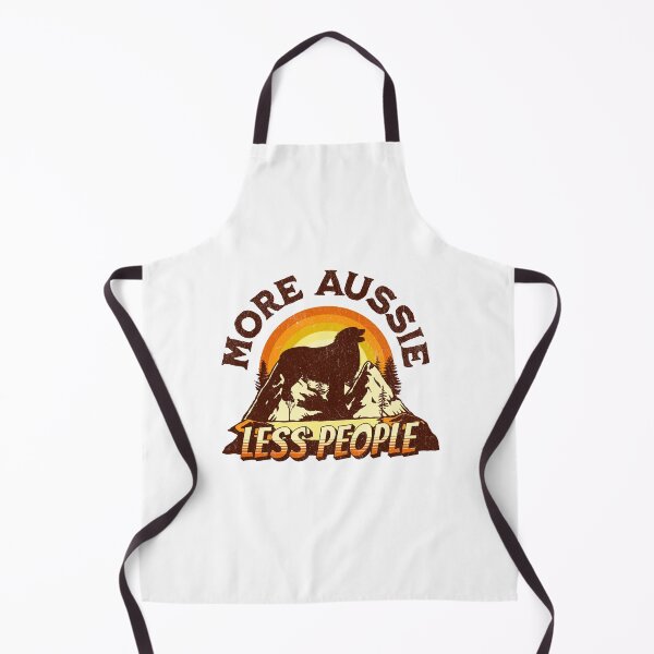 Item preview, More Aussie Less People Vintage Hiking Camping Gift designed and sold by Guarddogdrive.