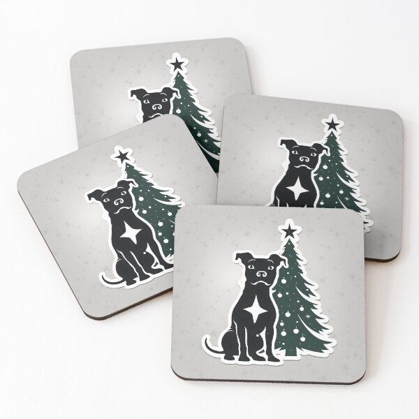 Item preview, Christmas Dog and Tree designed and sold by Planetporridge.