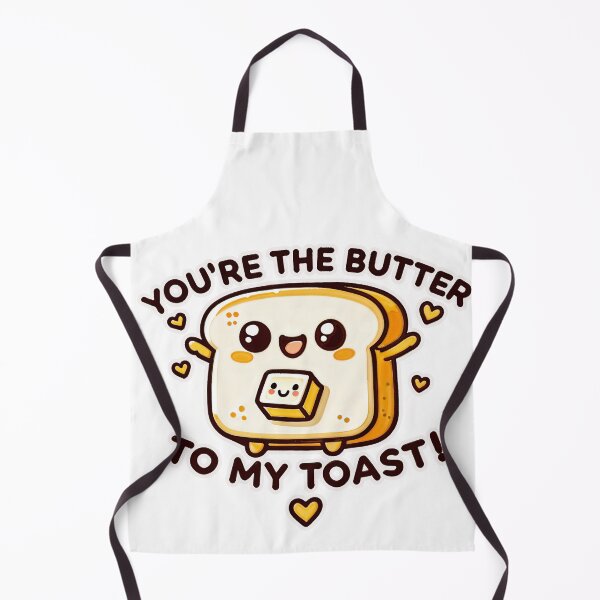 Aperçu de l'œuvre Tu es le beurre de mes toasts ! créée et vendue par Ranzou-Art.