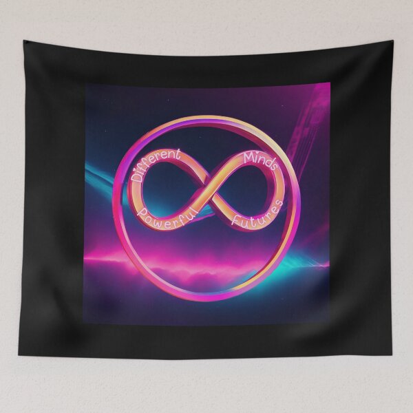 Item preview, Different Minds, Powerful Future designed and sold by TheCleverSkull.