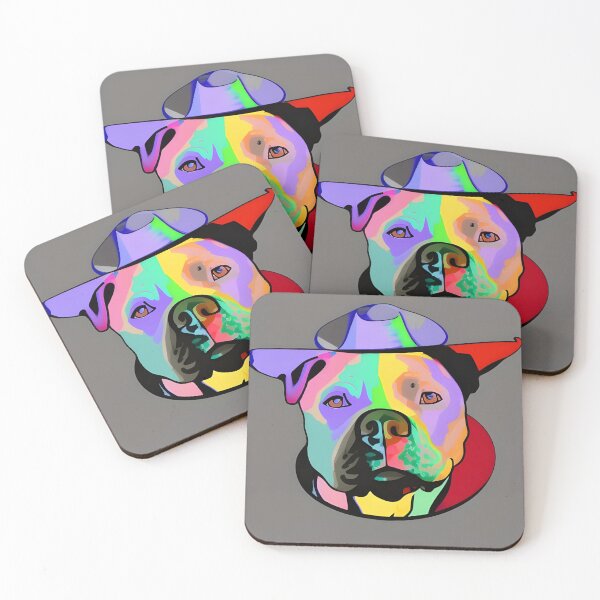 Item preview, Pitbull in a hat designed and sold by Planetporridge.