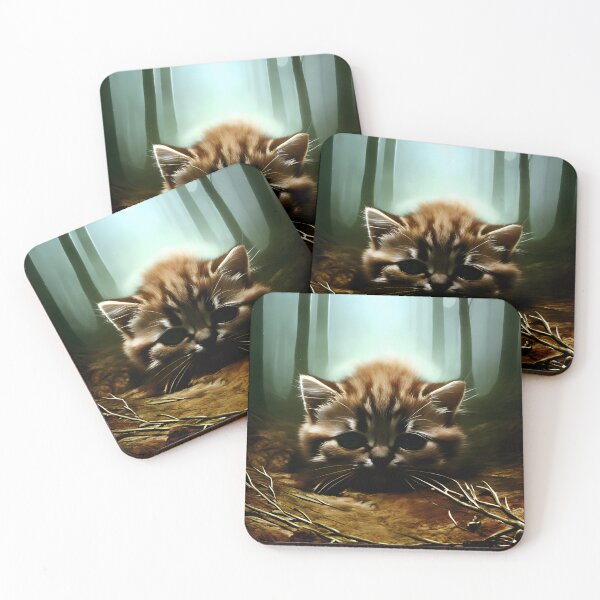 Item preview, Forest Cat designed and sold by FamiliarPufferfish.