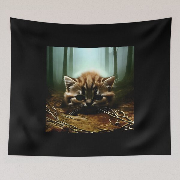 Item preview, Forest Cat designed and sold by FamiliarPufferfish.