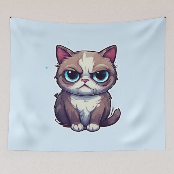 Item preview, Grumpy Cat Art designed and sold by Planetporridge.