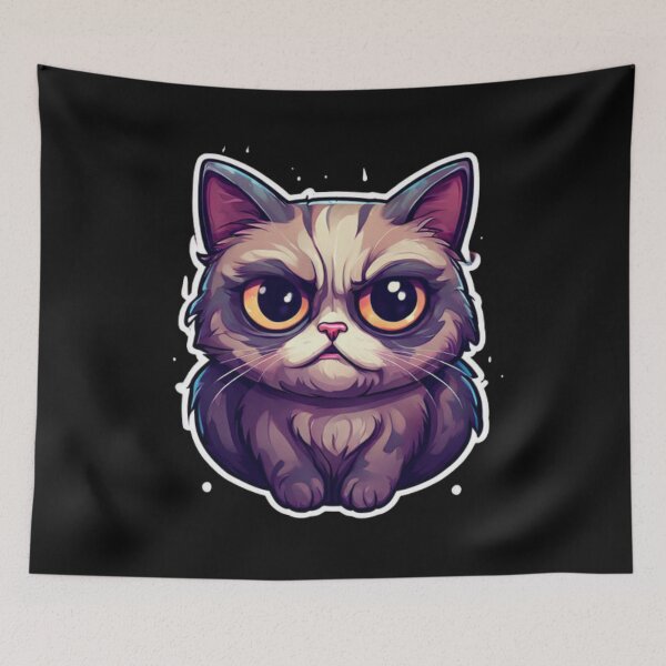 Item preview, Angry Cat designed and sold by Planetporridge.
