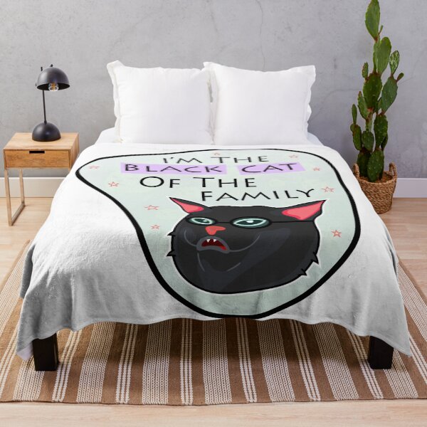 Item preview, I'm the black cat of the family Meme designed and sold by DibujandoPorfa.