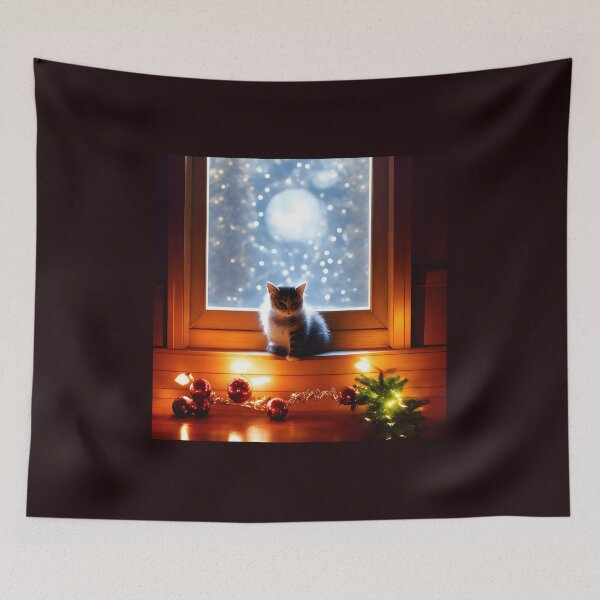 Item preview, Festive Kitty designed and sold by FamiliarPufferfish.