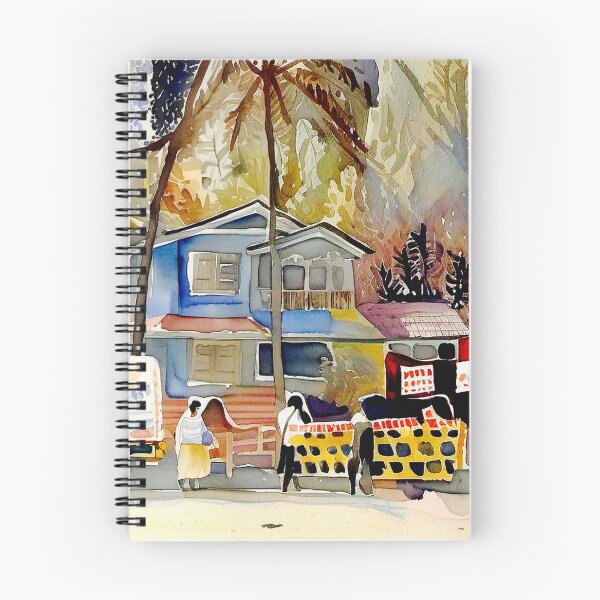 Item preview, Colorful traditional Indian houses In Goa India designed and sold by subhashlimaye.