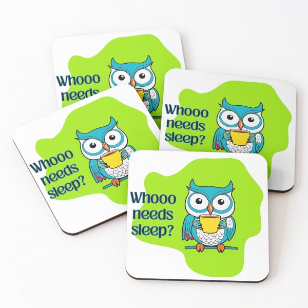 Item preview, Night Owl. Funny design for coffee and owl lovers. designed and sold by FreeSoulLab.