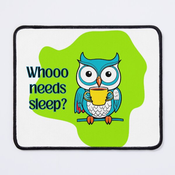 Item preview, Night Owl. Funny design for coffee and owl lovers. designed and sold by FreeSoulLab.