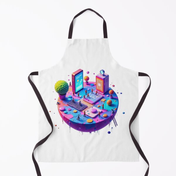 Item preview, Miniature Technology Planet - Fun Gift for Geeks and Tech Lovers designed and sold by StormArte.
