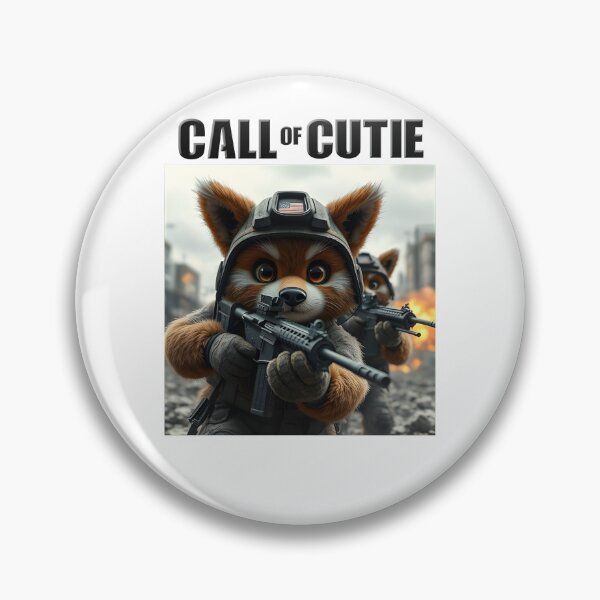 Item preview, Call of Cutie: adorable diseño de parodia de Warzone designed and sold by MinecraftSlimey.