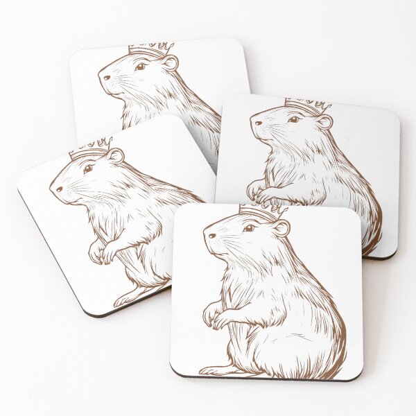 Item preview, Queen Capybara designed and sold by Doo-Dii.