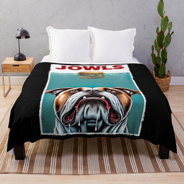 Item preview, Funny American Bulldog and Hamburger Parody Jowls Dog Lover designed and sold by Kimberley King Art King Art.