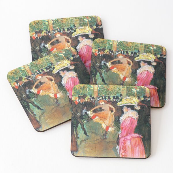 Item preview, Henri de Toulouse-Lautrec: At the  -The Dance (1890) designed and sold by Vintage Designs +.