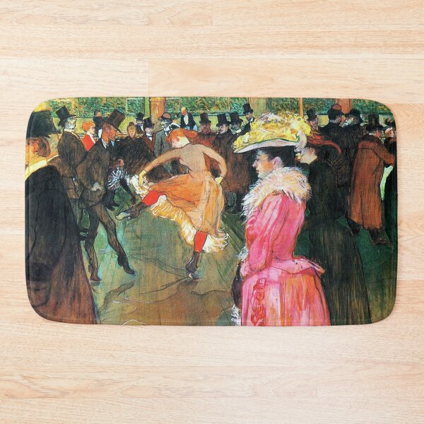 Item preview, Henri de Toulouse-Lautrec: At the  -The Dance (1890) designed and sold by Vintage Designs +.