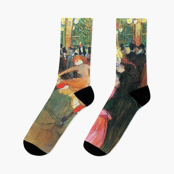 Item preview, Henri de Toulouse-Lautrec: At the  -The Dance (1890) designed and sold by Vintage Designs +.