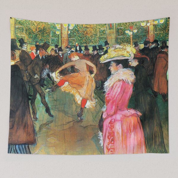 Item preview, Henri de Toulouse-Lautrec: At the  -The Dance (1890) designed and sold by Vintage Designs +.