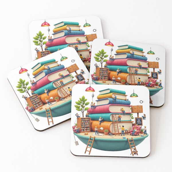 Item preview, Planet Readers Miniature - Ideal Gift for Book Lovers designed and sold by StormArte.