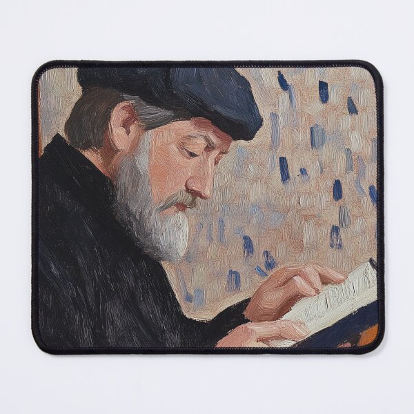 Item preview, Geoffrey Chaucer | Post-impressionist painting style designed and sold by ComicsFactory.