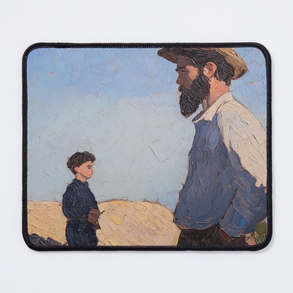 Item preview, Geologist | Post-impressionist painting style designed and sold by ComicsFactory.