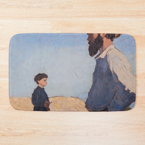 Item preview, Geologist | Post-impressionist painting style designed and sold by ComicsFactory.