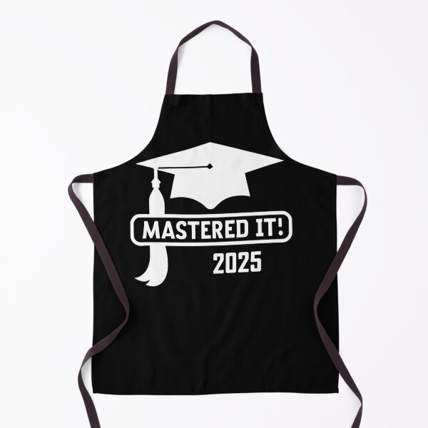 Item preview, Mastered it 2025 white - Achievement Unlocked designed and sold by EmeraldeaArt.