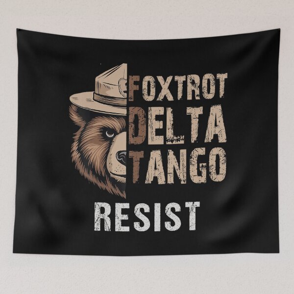 Item preview, Resist Bear Foxtrots Delta Tangos designed and sold by Dreamy-Scenes.
