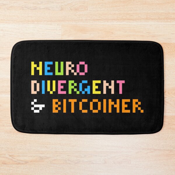 Item preview, Neurodivergent Bitcoiner designed and sold by CyberRex.
