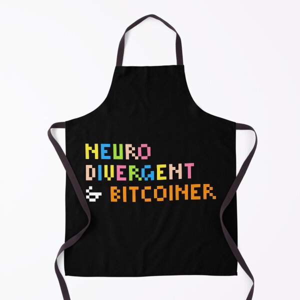 Item preview, Neurodivergent Bitcoiner designed and sold by CyberRex.