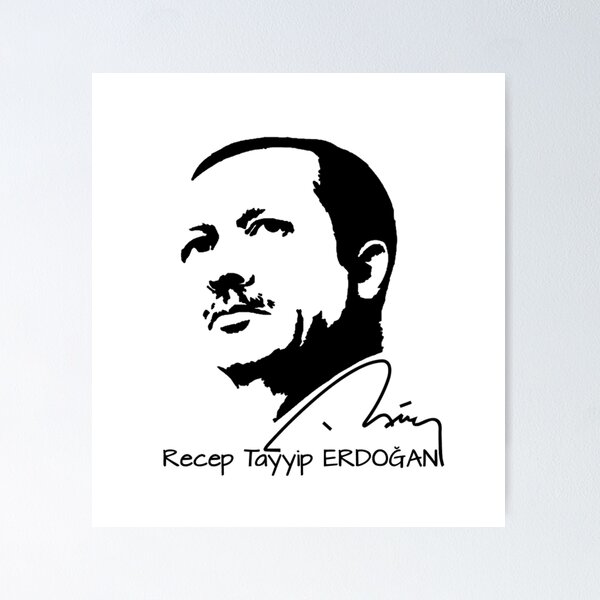 Item preview, Präsident Recep Tayyip Erdogan designed and sold by chalilozdemir.