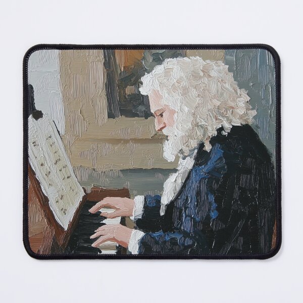 Item preview, Georg Philipp Telemann | Post-impressionist painting style designed and sold by ComicsFactory.