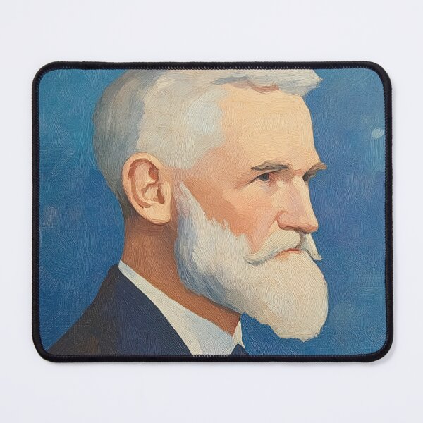 Item preview, George Bernard Shaw | Post-impressionist painting style designed and sold by ComicsFactory.