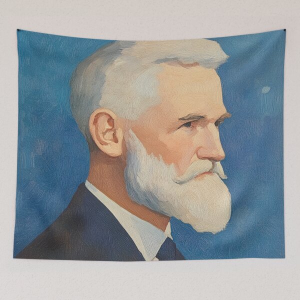 Item preview, George Bernard Shaw | Post-impressionist painting style designed and sold by ComicsFactory.