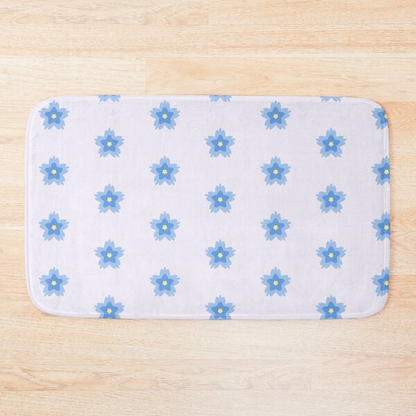 Item preview, Blue Circular Cartoon Flower designed and sold by Studio Sonder.