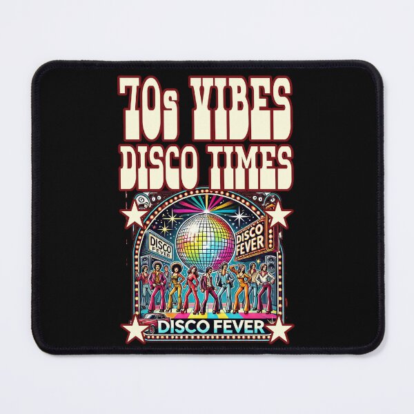 Item preview, 70s VIBES DISCO TIMES retro disco dancing clubbing design designed and sold by Jt41.