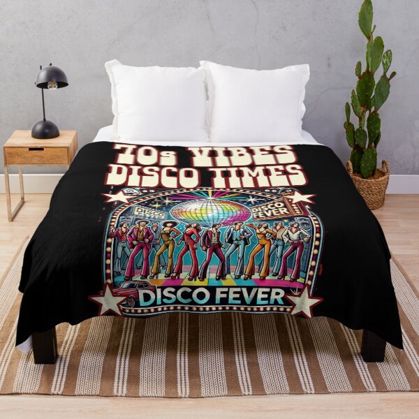 Item preview, 70s VIBES DISCO TIMES retro disco dancing clubbing design  designed and sold by Jt41.
