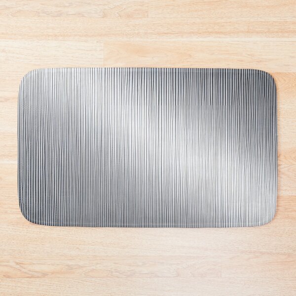 Item preview, Wavy Metallic Stripes on Brushed Steel designed and sold by SurfaceCraft Studio.