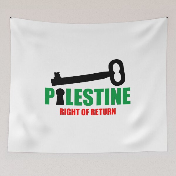 Item preview, Palestine Right of Return Lock and Key designed and sold by Eat the Rich.
