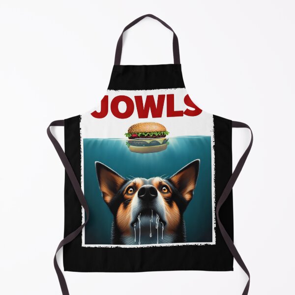 Item preview, Funny Australian Kelpie and Hamburger Parody Jowls Dog Lover designed and sold by Kimberley King Art  King Art.
