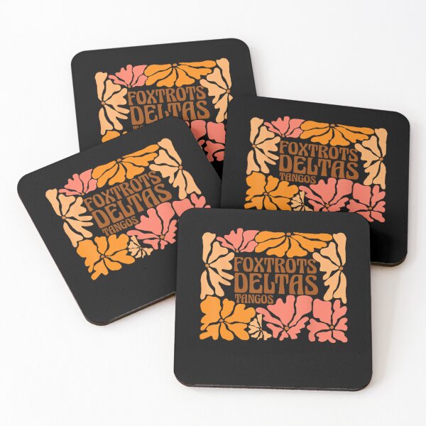 Item preview, Retro Foxtrots Deltas Tangos Boho Floral designed and sold by Dreamy-Scenes.