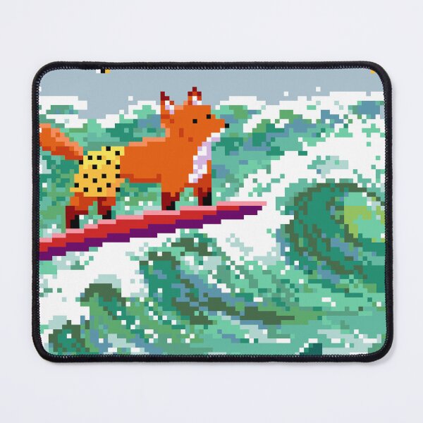 Item preview, Fox Goes Surfing designed and sold by Foxloxart.