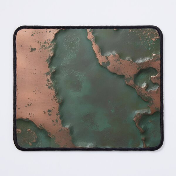 Item preview, Oxidized Copper and Patina Abstract Texture designed and sold by SurfaceCraft Studio.
