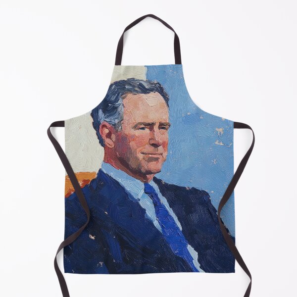 Item preview, George H. W. Bush | Post-impressionist painting style designed and sold by ComicsFactory.