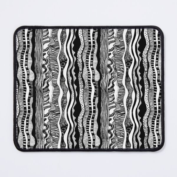 Item preview, Modern Hatching in Dynamic Waves designed and sold by MidArtForge.