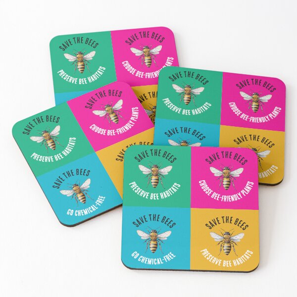 Item preview, Save the Bees Sticker Set designed and sold by tanjica.